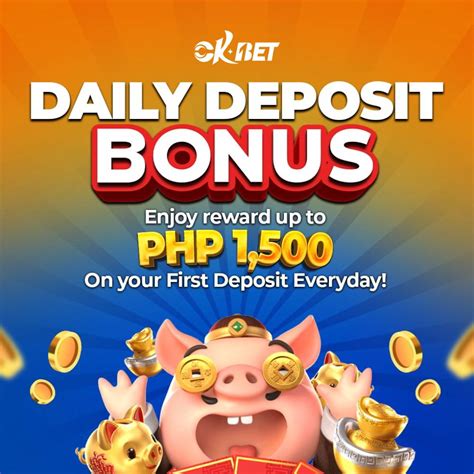 OKBET Daily Deposit Bonus .